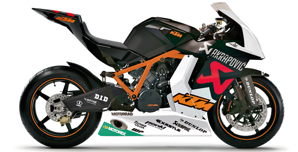 RC8 R Akrapovic Race Réplica