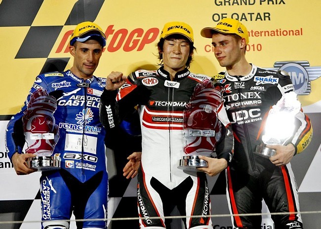 Podium MOTO2