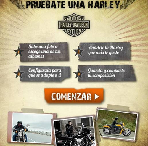 Pruébate una Harley!