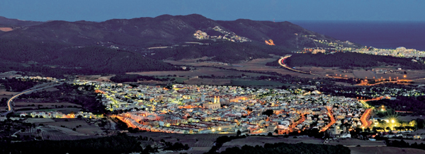 Sant pere de Ribes from Mont Gros, 2007