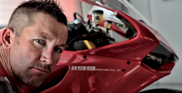 Troy Bayliss + 1199 Panigale