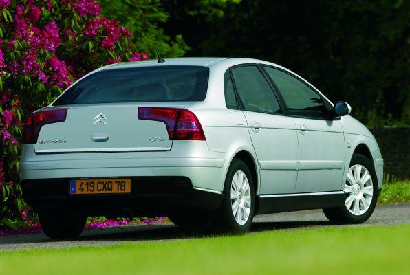 citroën c5 noviembre 2004 trasera tres cuartos