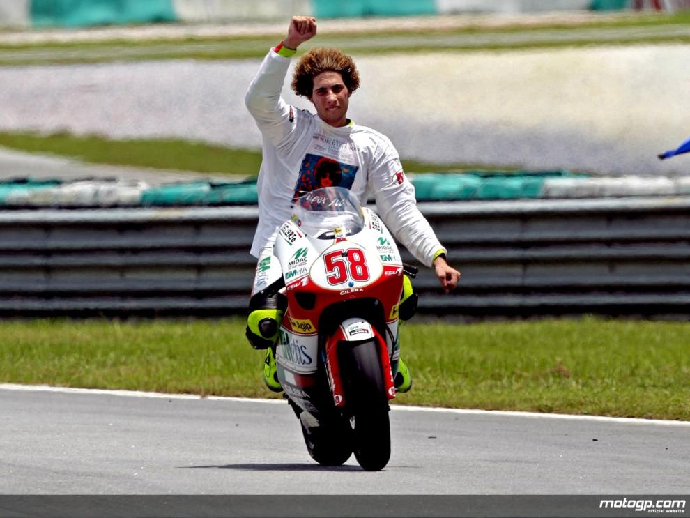 marco simoncelli 250 sepang 2008