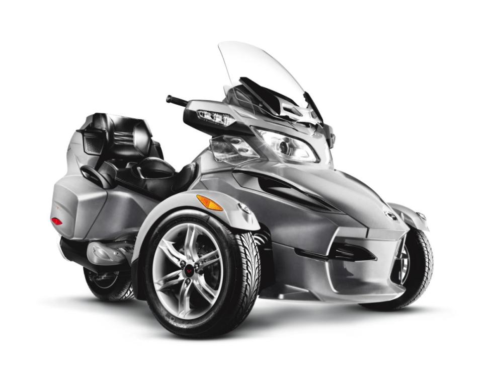 can am spyder rt silver 3 4f