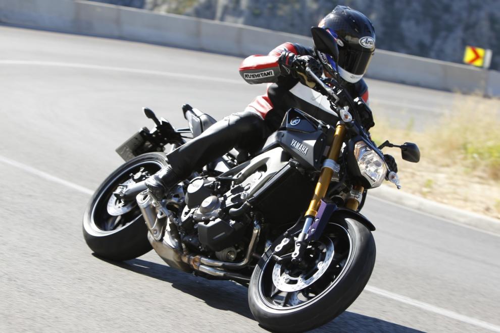 prueba yamaha mt 09 30