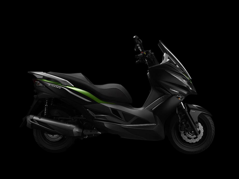 Kawasaki J 300: el primer scooter Kawa en Europa 2 bike only right side