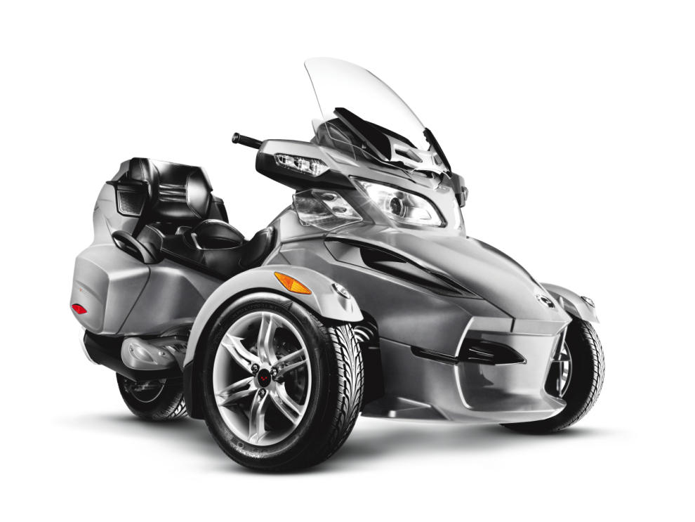 can am spyder rt silver 3 4f 1