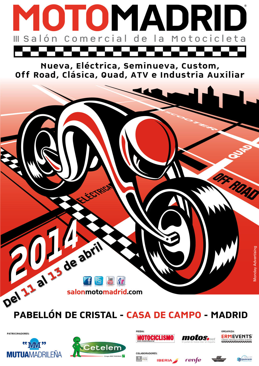 cartel oficial motomadrid 2014