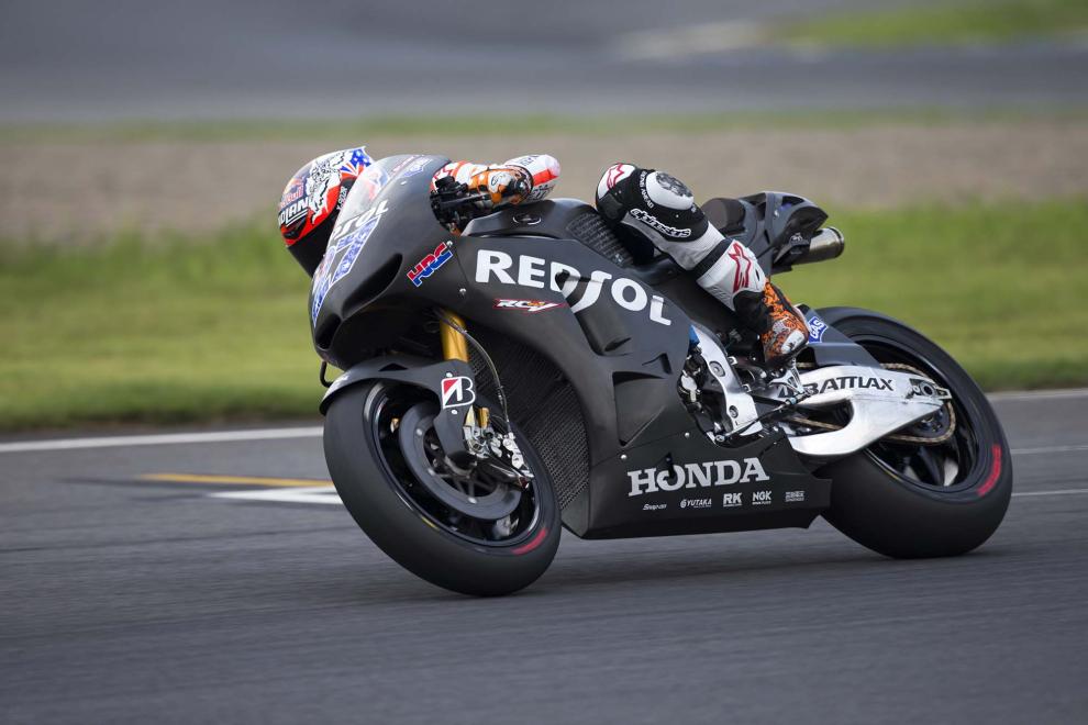 casey stoner honda rc213v test motegi hrc 01