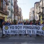 Manifestación Pigüinos en Valladolid