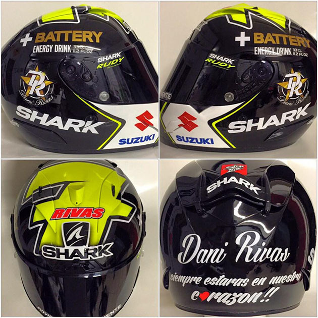 Aleix Espargaró homenajeará a su amigo Dani Rivas con un casco en su memoria