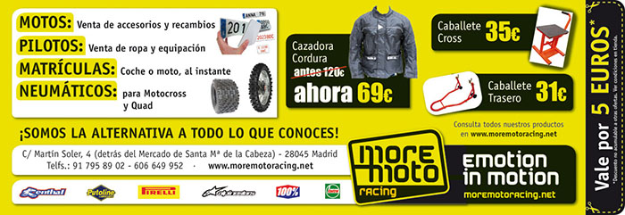 Moremoto estrena tienda en Madrid y regala descuentos de 5 euros 2 More Moto