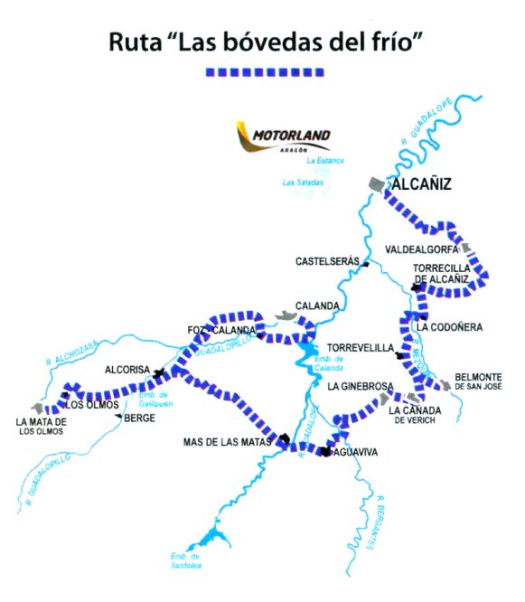 Ruta Motera Baja Aragón