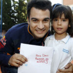 Los pilotos Repsol vuelven al cole
