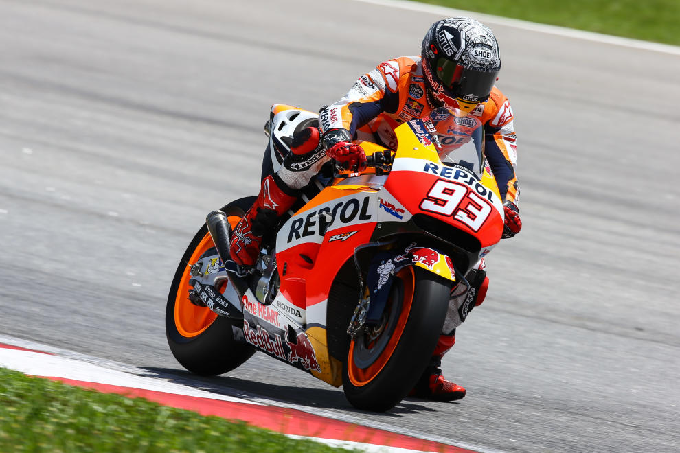 Marc Márquez: "Hemos dado un paso adelante, pero tenemos mucho trabajo que hacer" 10 marquez sepang 1