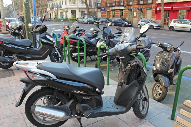 Dónde aparcar la moto sin jugártela: sin multas, sin que te la tiren... 11 Aparca tu moto sin jugártela