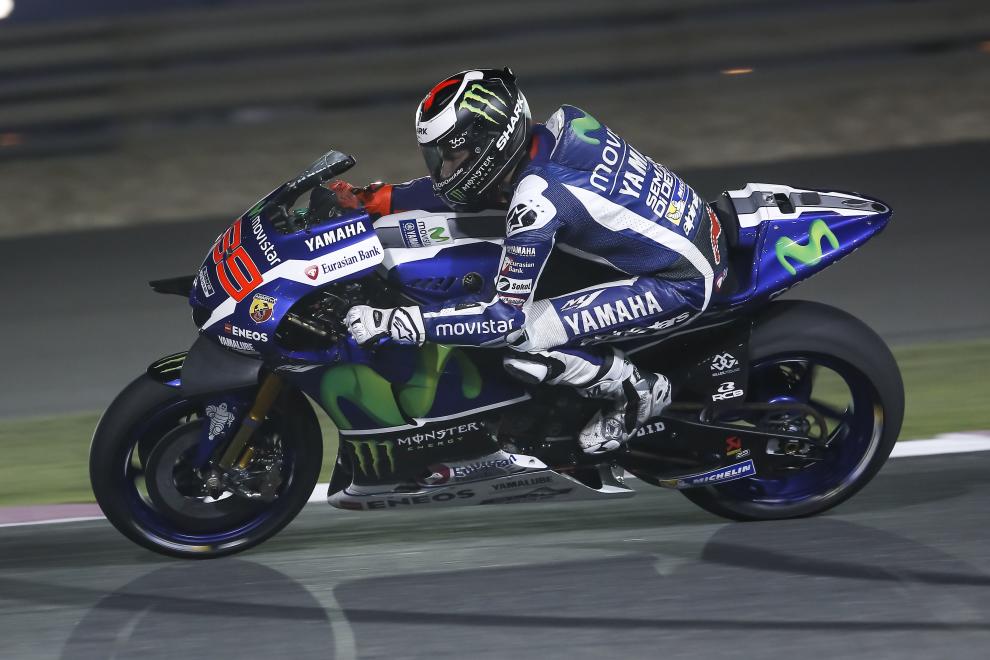 Lorenzo: "Espero que con el neumático que traiga Michelin seamos aún más competitivos" 9 lorenzo test catar motogp 1