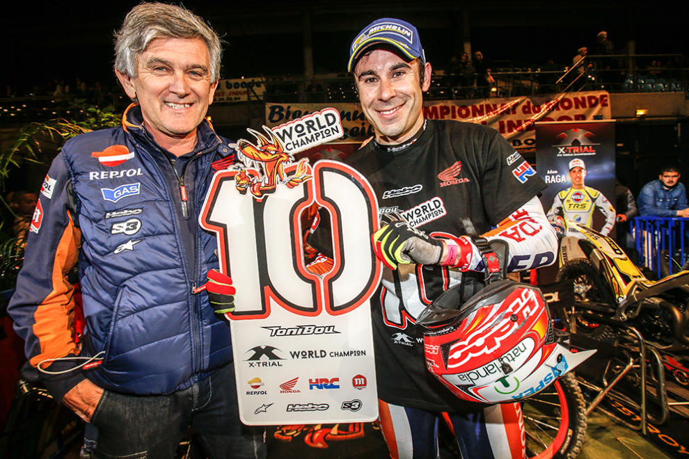 toni bou campeon trial indoor