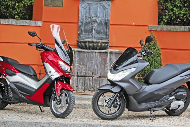 Enfrentamos al Honda PCX con el Yamaha NMAX