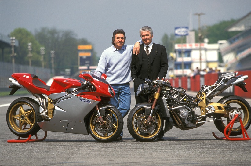 Tamburini T12 Massimo: la moto de los 300.000 euros 9 tamburini y claudio castiglioni 1999