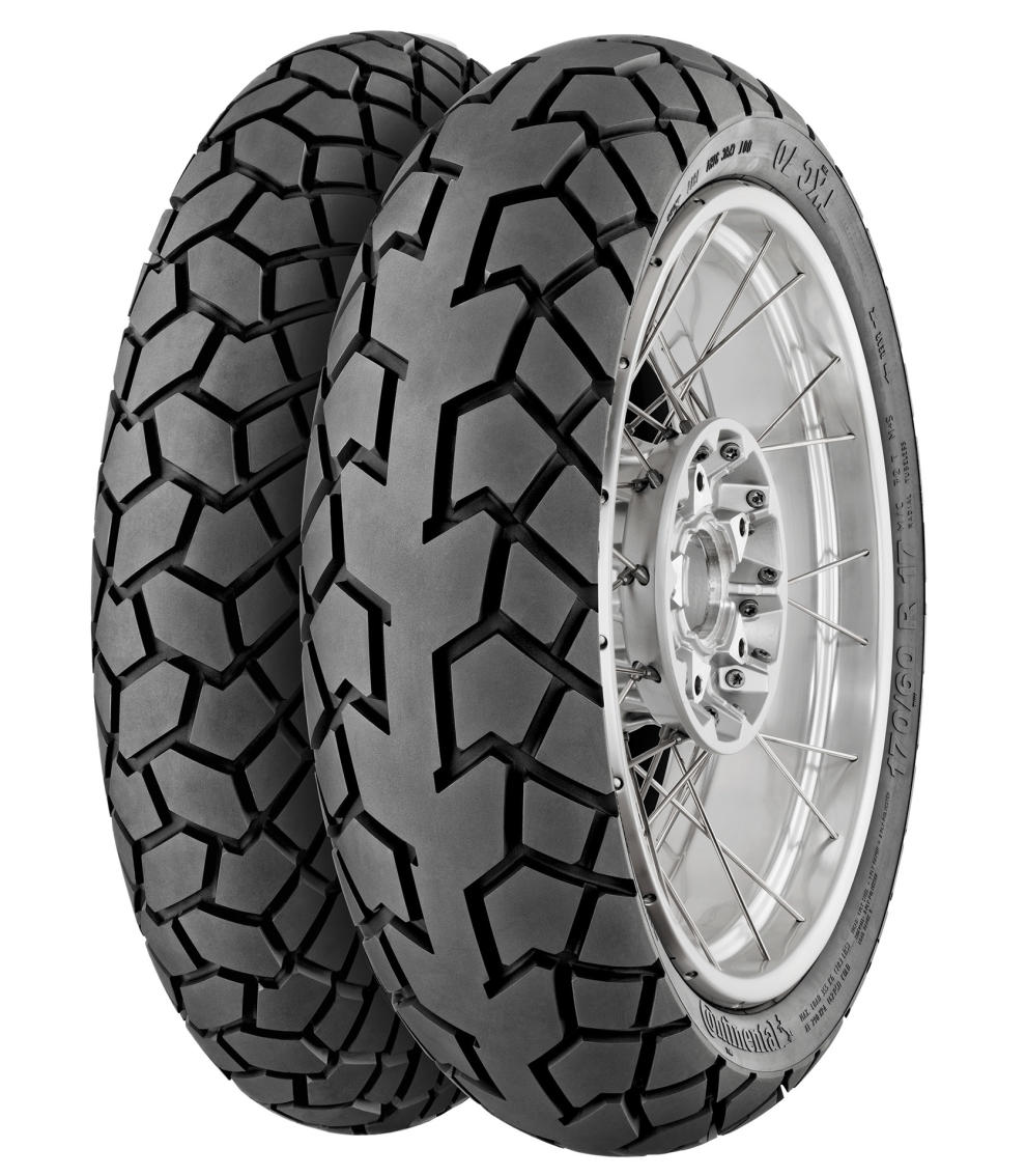 Continental continúa siendo referencia en neumáticos de motos trail 12 tkc 70 pair white