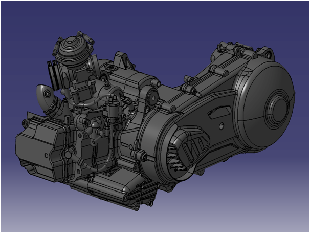 motor scomadi tl400