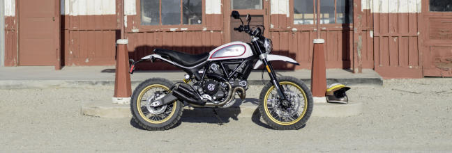 Fotos de la Scrambler Ducati Desert Sled