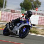 Prueba Yamaha YZF-R1 en el circuito de Albacete