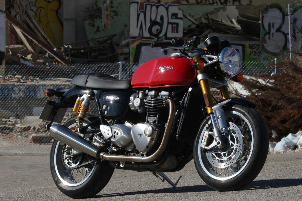 Prueba Triumph Thruxton 1200R