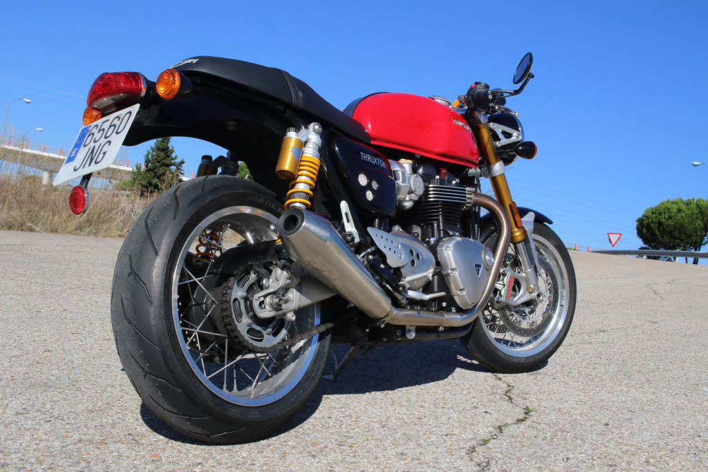 Prueba Triumph Thruxton 1200R