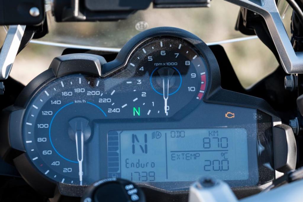 BMW R 1200 GS Ride cuadro instrumentación