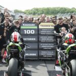 100 victorias de Kawasaki en Superbike
