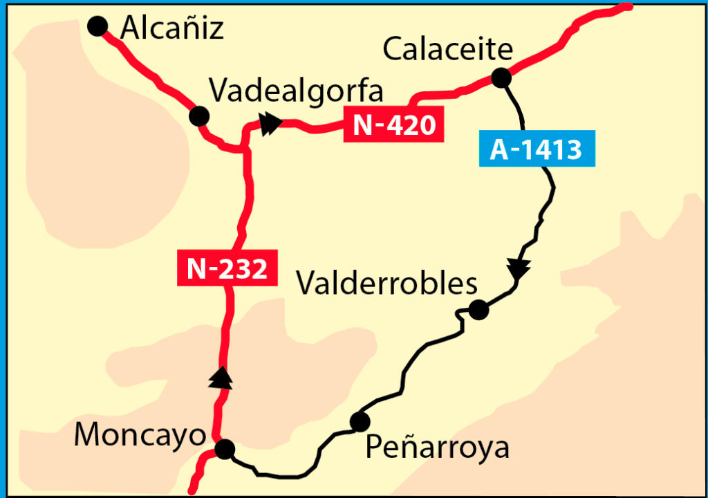 mapa ruta
