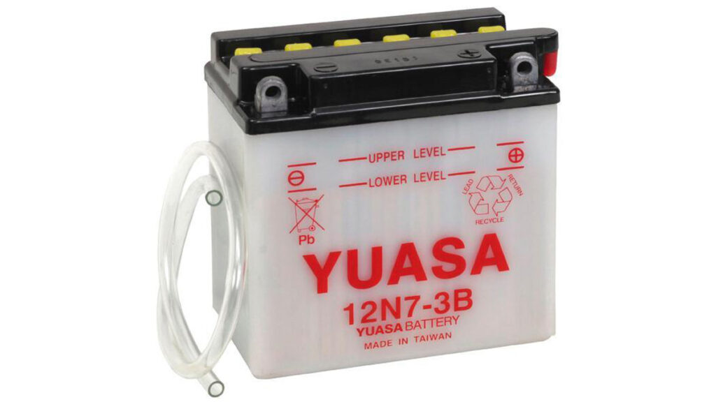 bateria de moto yuasa