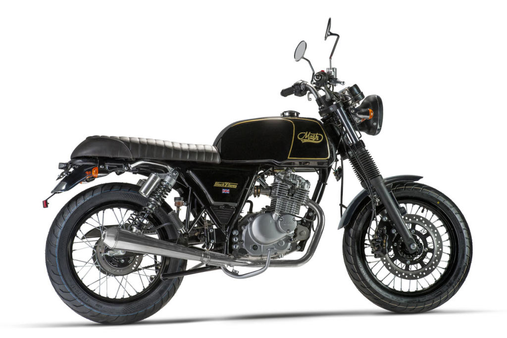 Prueba MH Bogga 125: Retro diferente 16 mash black seven 125