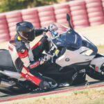 BMW C650 Sport en el circuito de Albacete