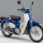 Honda Super Cub 110 Glint Wave Blue Metallic