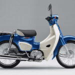 Honda Super Cub 110 Glint Wave Blue Metallic