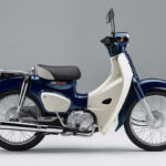 Honda Super Cub 110 Urbane Denim Blue Metallic