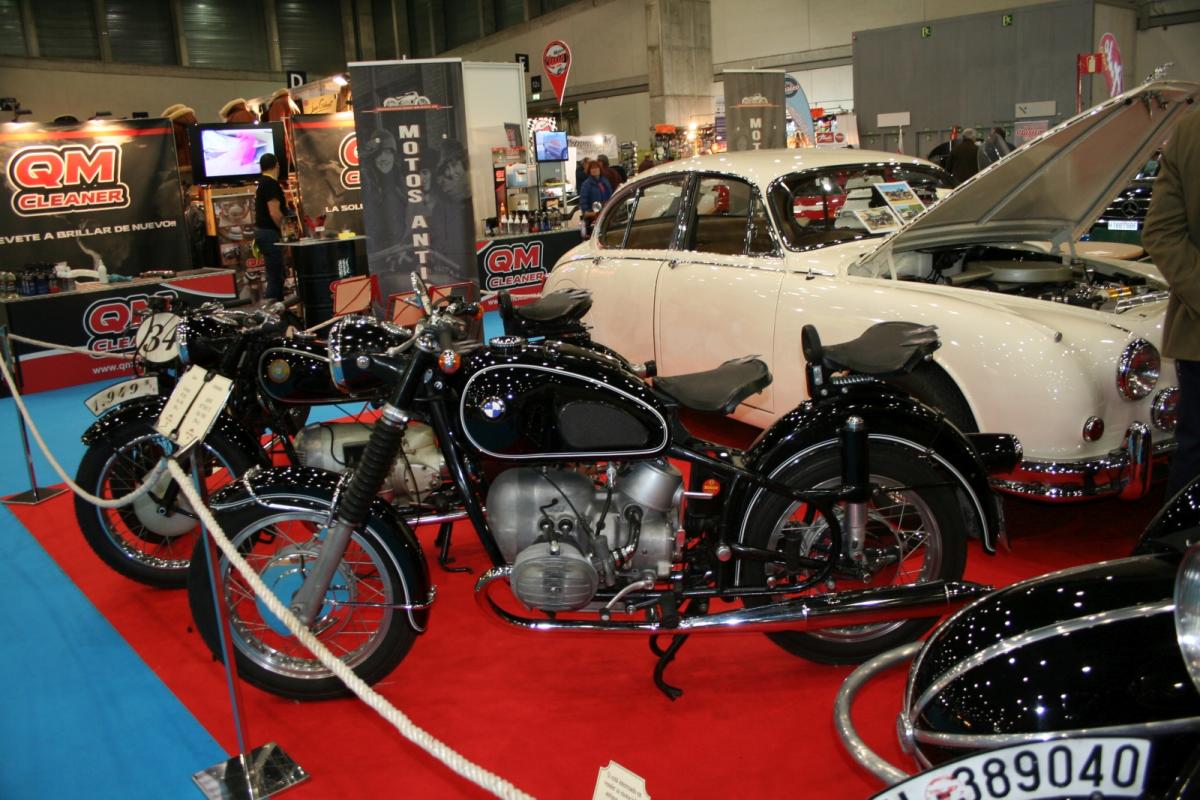 El Salón Retromóvil se celebra con los 100 años de BMW Motorrad como telón de fondo