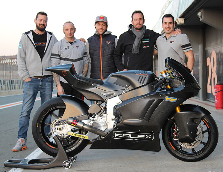 kalex moto2 triumph 2019