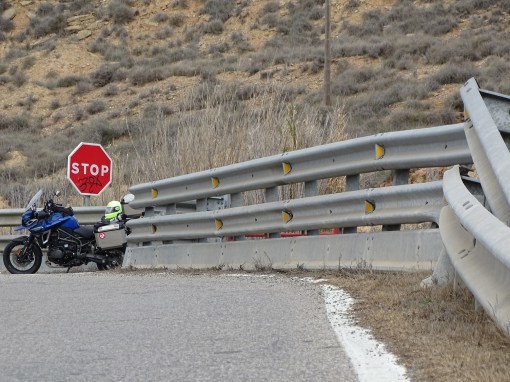 guardarrailes seguridad vial motos