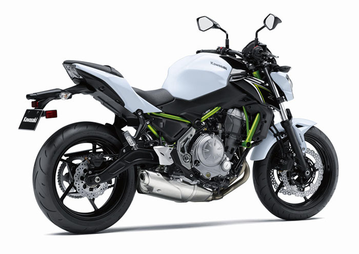 Kawasaki Z 650 trasera