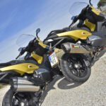 BMW C 650 Sport con y sin Akrapovic