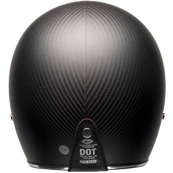 bell custom 500 carbon culture helmet matte black carbon back copia