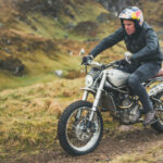 Dougie Lampkin con la CCM Spitfire Scrambler