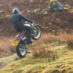 Dougie Lampkin con la CCM Spitfire Scrambler