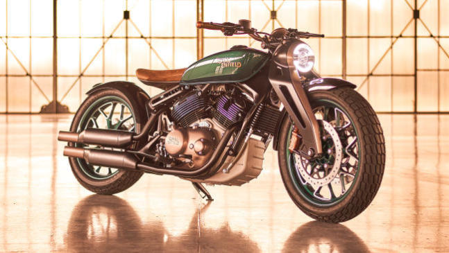 Fotos de la Royal Enfield Concept KX