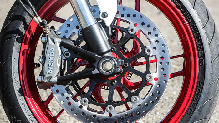 Ducati Monster 797 parte ciclo