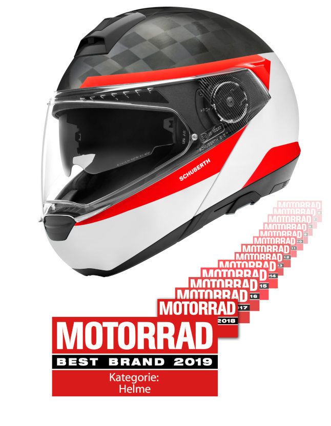 Schuberth, elegida mejor marca cascos por los lectores de Motorrad